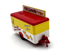 Load image into Gallery viewer, OXFORD 1:76 Mobile Trailer Donuts Cart Vending Vehicle Model Diecast Metal Car New