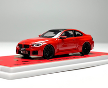 Load image into Gallery viewer, Howie 1:64 Red M2 G87 Coupe Sports Model Diecast Metal Car New Collection