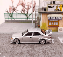Load image into Gallery viewer, 1:64 SEEKER Silver 190E 2.5-16 Evolution Sports Model Diecast Metal Car New