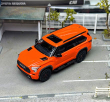 Load image into Gallery viewer, CM 1:64 Orange Sequoia Full Sized SUV ORV Sports Model Diecast Metal Car New Collection