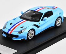 Load image into Gallery viewer, LT 1:64 Blue F12 TDF V12 Super Racing Sports Model Diecast Metal Car New Collection