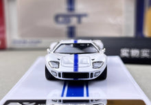 Load image into Gallery viewer, FY 1:64 White GT40 MK1 MK2 Coupe Racing Sports Model Diecast Metal Car New Collection