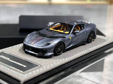 Load image into Gallery viewer, HH 1:64 Grey Blue 812 Competizione Racing Sports Model Diecast Resin Car New Collection