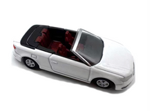 Load image into Gallery viewer, 1:76 White S3 Roadster Convertible Sports Model Diecast Metal Car New Collection