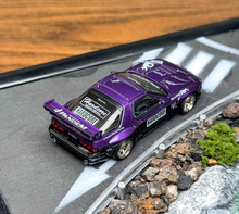 Load image into Gallery viewer, Inno 1:64 Purple Rx7 FC3s Pandem Bunny Sports Model Diecast Metal Car New Collection