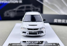 Load image into Gallery viewer, ATS 1:64 JDM White Lancer Evolution EVO IX 9 Sport Model Diecast Metal Car New Collection