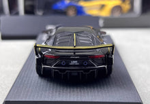 Load image into Gallery viewer, 1:64 Black JPS Aventador LP700-4 GT Evo LBWK Sport Model Diecast Metal Car New Collecction