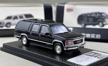 Load image into Gallery viewer, Bliss 1:64 Black Suburban GMT400 SUV Sports Model Diecast Metal Car New Collection