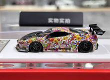 Load image into Gallery viewer, 1:64 Sunflower 458 GT LB Racing Sports Model Diecast Resin Car BN