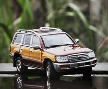 Load image into Gallery viewer, GCD 1:64 Brown Land Cruiser LC100 Off Road SUV Model Diecast Metal Car