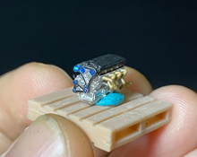 Load image into Gallery viewer, 1:64 JDM 3D 4AGE Engine Garage Mechanic Display Model Resin For Car New