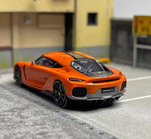 Load image into Gallery viewer, HKM 1:64 Orange Gemera Super Racing Sports Model Diecast Metal Car
