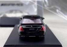 Load image into Gallery viewer, RM 1:64 Black S63 W222 V12 VIP Luxury Sedan Sports Model Diecast Metal Car New Collection