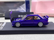Load image into Gallery viewer, Mortal 1:64 Purple E30 M3 Coupe Sports Model Diecast Metal Car New Collection