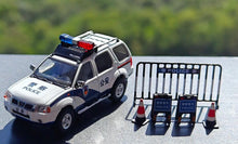 Load image into Gallery viewer, GCD 1:64 White Police PALADIN Off Road SUV Sports Model Diecast Metal Car New