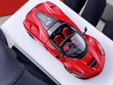 Load image into Gallery viewer, SB 1:64 Red LaFerrari F150 Convertible Sports Model Diecast Metal Car New Collection