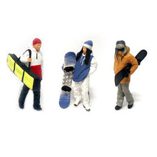 Load image into Gallery viewer, 1:64 Painted Figure Mini Model Miniature Resin Diorama Toy Sand Ski Snowboarding
