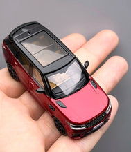 Load image into Gallery viewer, WHELART 1:64 2018 Red Range Rover Sports SUV Model Diecast Metal Car New Collection