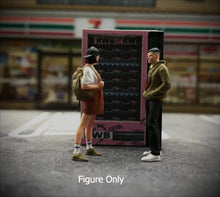 Load image into Gallery viewer, 1:64 Painted Figure Miniature Mini Resin Model Diorama Casual Wear Boy and Girl