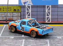 Load image into Gallery viewer, SW 1:64 Blue 1977 F150 Gulf Hoonigan Pickup Truck Model Diecast Metal Car New