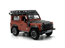 Load image into Gallery viewer, 1:76 Orange Defender 90 ORV SUV Sports Model Diecast Metal Car New Collection