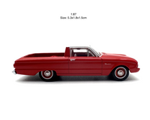 Load image into Gallery viewer, 1:87 1960 Red Falcon Ranchero Pickup Truck Model Diecast Metal Car New Collection