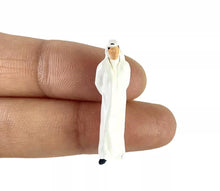 Load image into Gallery viewer, 1:64 Painted Figure Model Miniature Resin Diorama Sand Qatar Robe Man Lady Toy