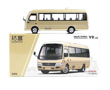 Load image into Gallery viewer, XCARTOYS 1:64 Gold Coaster Gen.3 Van Mini Bus Model Diecast Metal Car New