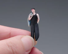 Load image into Gallery viewer, 1:64 Painted Figure Model Miniature Resin Diorama Toy Casual Man Wide-leg Pants