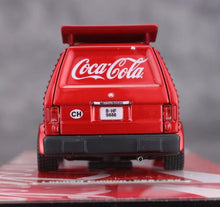 Load image into Gallery viewer, MK 1:64 HEC Red Coke Delica L300 Delivery Mini Van Model Diecast Metal Car New Collection