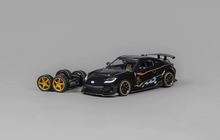 Load image into Gallery viewer, CM 1:64 Black BRZ Varis ARISING-1 Racing Sports Model Diecast Metal CarNew