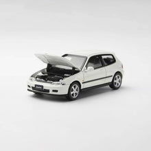 Load image into Gallery viewer, LCD 1:64 JDM White EG6 Civic SIR Hatchback Sports Model Diecast Metal Car New