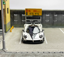 Load image into Gallery viewer, U2 1:64 White Zonda 760LH Super Racing Sports Model Diecast Resin Car Box
