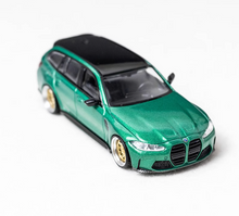 Load image into Gallery viewer, DM 1:64 Green M3 Wagon Touring Sports Model Diecast Metal Car New Collection