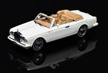 Load image into Gallery viewer, GFCC 1:64 White 1993 Corniche IV Drophead Convertible Model Diecast Metal Car