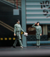 Load image into Gallery viewer, 1:64 Painted Figure Mini Model Miniature Resin Diorama Pilot Captain Army Man New Scene