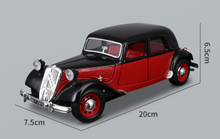 Load image into Gallery viewer, Bburago 1:24 1938 15 CV TA Classic Vintage Model Toy Diecast Metal Car BN