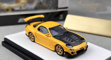 Load image into Gallery viewer, TM 1:64 JDM Yellow FD RX7 RE Amemiya Racing Sports Model Diecast Metal Car New