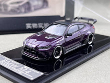 Load image into Gallery viewer, SW 1:64 Purple M4 ADRO BODY KIT Coupe Sports Model Diecast Metal Car New Collection