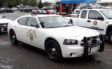 Load image into Gallery viewer, Rollin 1:64 2008 White CHP Police Charger Muscle Model Diecast Metal Car New Collection