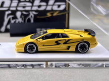 Load image into Gallery viewer, MT 1:64 Yellow Diablo SV Racing Sports Model Diecast Metal Car New Collection