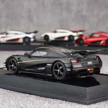 Load image into Gallery viewer, AUTOart 1:64 Black One 1 Super Racing Sports Model Car ABS New Collection