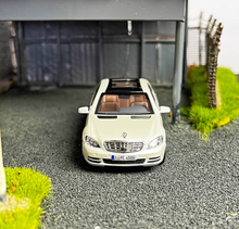 Load image into Gallery viewer, MH 1:64 White S-Class S600L W221 Luxury Sedan Sports Model Diecast Metal Car