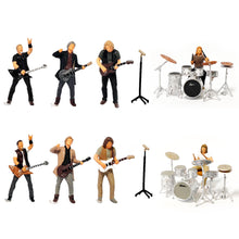 Load image into Gallery viewer, 1:64 Painted Figure Mini Model Miniature Resin Diorama Singer Artist Band Man