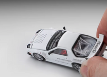 Load image into Gallery viewer, Poprace 1:64 White RX7 FC3S RE FC Hatchback Sports Model Diecast Metal Car New Collection