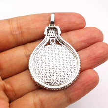 Load image into Gallery viewer, Nature Jade Wealth Round Pendant Necklace Gift Jewelry charm Blessing Lucky New