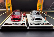 Load image into Gallery viewer, TM 1:64 JDM Impraza Wrx STI Racing Sport Figure Model Diecast Metal Car New