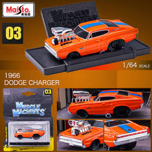Load image into Gallery viewer, Maisto 1:64 Orange 1966 Charger Muscle Sports Model Toy Diecast Metal Car