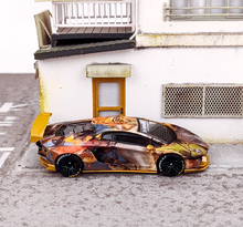 Load image into Gallery viewer, King 1:64 Aventador LP700 LBWK Tiger Racing Sports Model Diecast Metal Car New