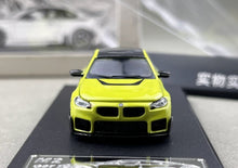Load image into Gallery viewer, FX 1:64 Yellow M2 G87 Attack Coupe Sports Model Diecast Metal Car New Collection